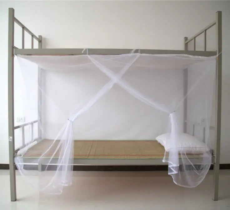 New Home Mosquito Net Pure Color Special Secret Lightweight Fashion Bedding High Quality Durable 4 Corner Compact Mosquito Net