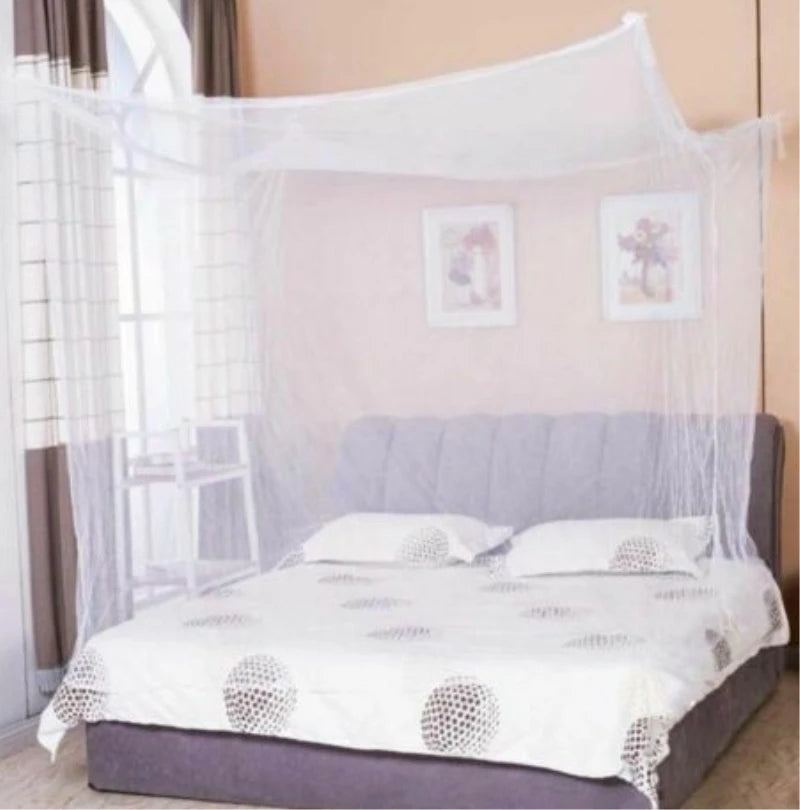 New Home Mosquito Net Pure Color Special Secret Lightweight Fashion Bedding High Quality Durable 4 Corner Compact Mosquito Net