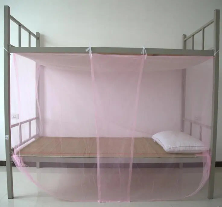 New Home Mosquito Net Pure Color Special Secret Lightweight Fashion Bedding High Quality Durable 4 Corner Compact Mosquito Net