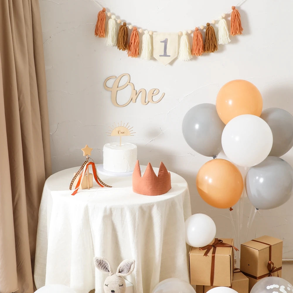 Baby Accessories with Balloon Newborn Photography Props Baby Souvenirs Items Newborn Furniture  Photo Shoot Memories Accessories