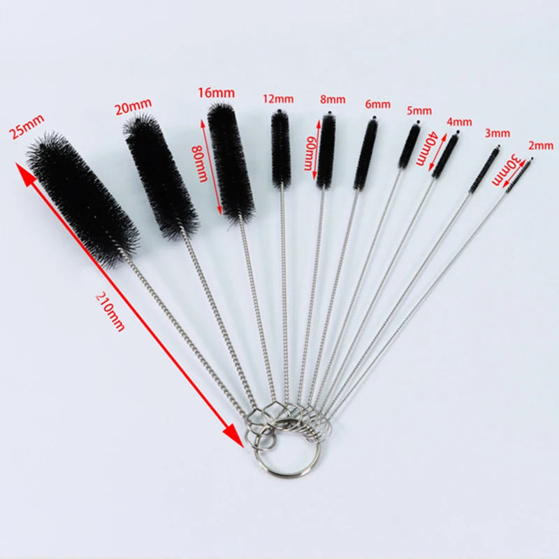 10Pcs/set Baby Bottle Brushes Straw Cleaner