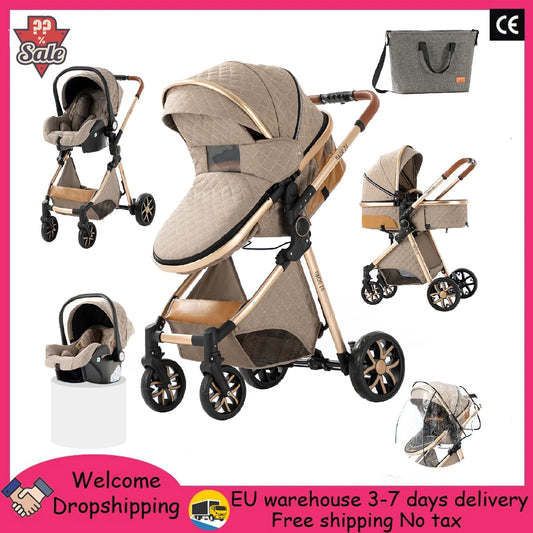 baby stroller 3 in 1 Stroller for baby light strollers Baby carriage lightweight baby stroller baby cars Foldable baby stroller