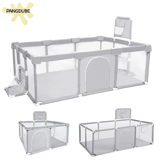 PANGDUBE Baby Safety Fence Baby Playpen for Children Room 0-6 Years Old Baby Games Park Fence Activity Play Area Ball Pool Pit